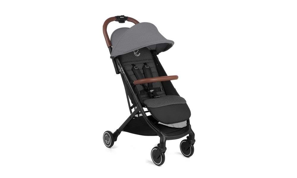 Jane Rocket 2020 T34 Jet Black cochecito ligero de lujo, mosquitera integrada, cierre compacto, compatible con equipaje de mano aéreo 0m+ hasta 22 kg, respaldo más amplio, lona de lluvia