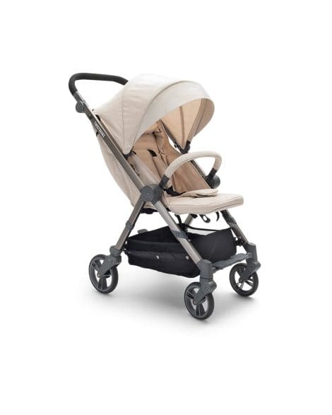 Twistshake Cochecito de Paseo Ligero Tour, de 0 a 22 Kg, Plegable y Compacto, Beige Beige 2 Unidades (Paquete de 1)