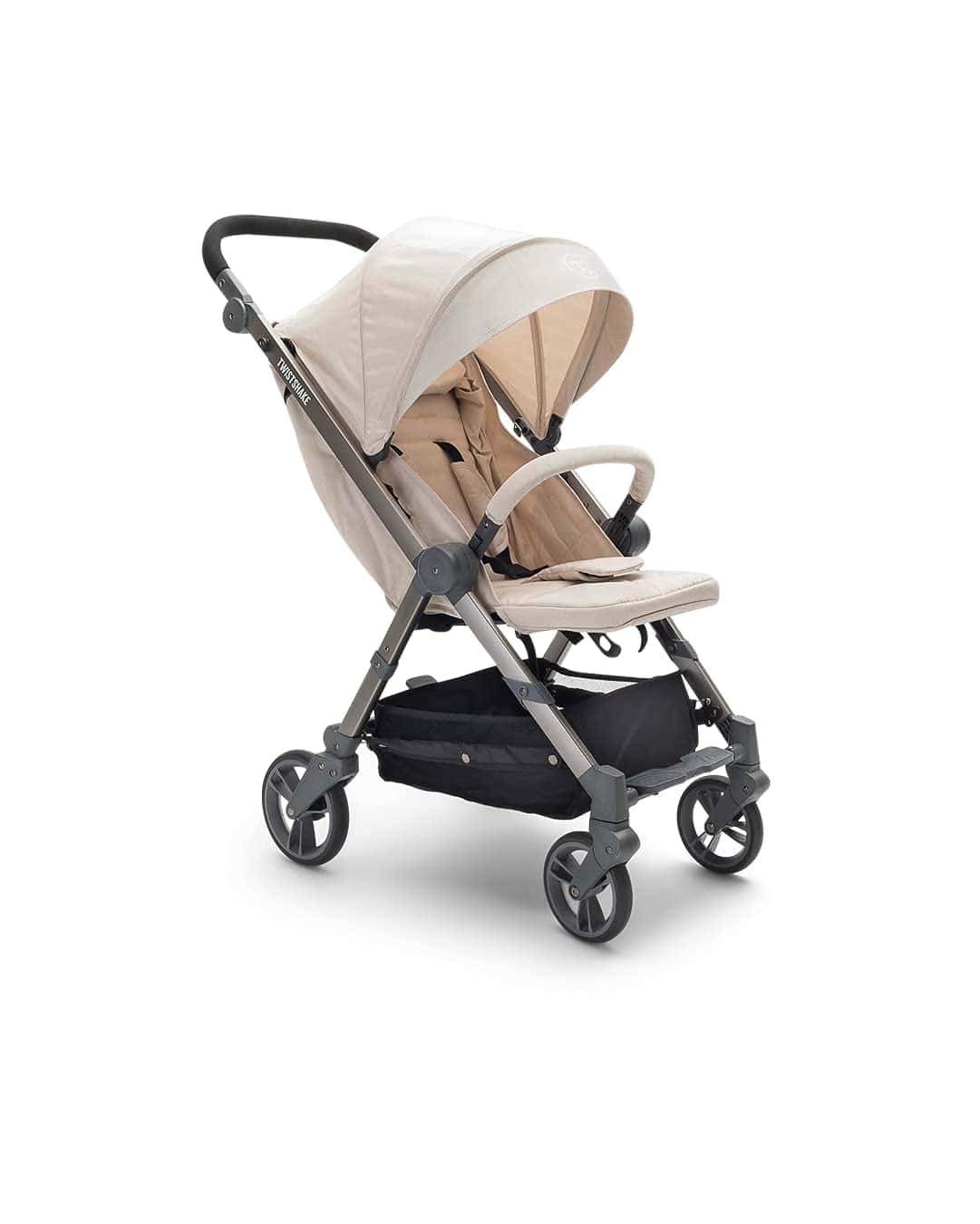 Twistshake Silla De Paseo Ligeras Tour, 0-22 Kg, Plegable Y Compacta, Beige Beige 2 Unidad (Paquete de 1)