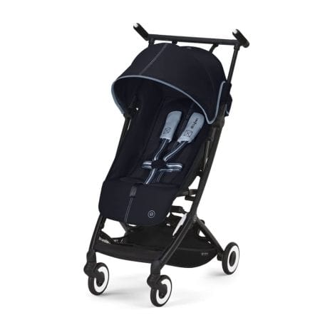 CYBEX Gold Libelle Paseo Silla con Arnés de Un Solo Tirón, Para edades de 6 meses a 4 años aproximadamente (hasta 22 kg), Liviana (solo 6 kg), Azul Océano (Azul) Oscuro.