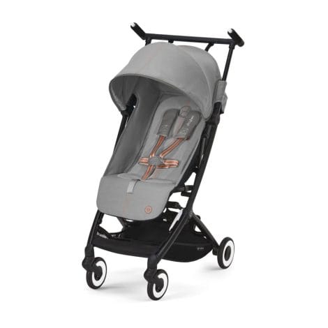 Sillita de paseo CYBEX Gold Libelle con sistema de sujeción de un solo tirón, Para niños de aproximadamente 6 meses a 4 años (máximo 22 kg), Pesa solo 6 kg, en color Lava Grey (Gris) Gris medio.