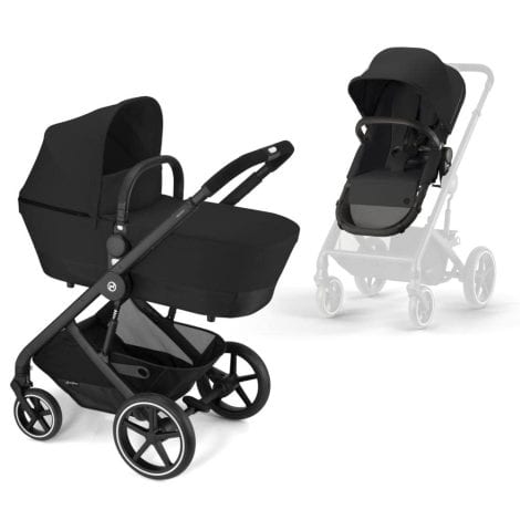 CYBEX Gold Cochecito Balios S 2-en-1, Mecanismo de plegado con una sola mano, Desde el nacimiento hasta 4 años aprox (máx. 22 kg), Nebula Black (Negro) Schwarz
Cochecito CYBEX Gold Balios S 2-en-1, con plegado de una sola mano, apto desde el nacimiento hasta aproximadamente los 4 años (máximo 22 kg), en color Negro Nebula.