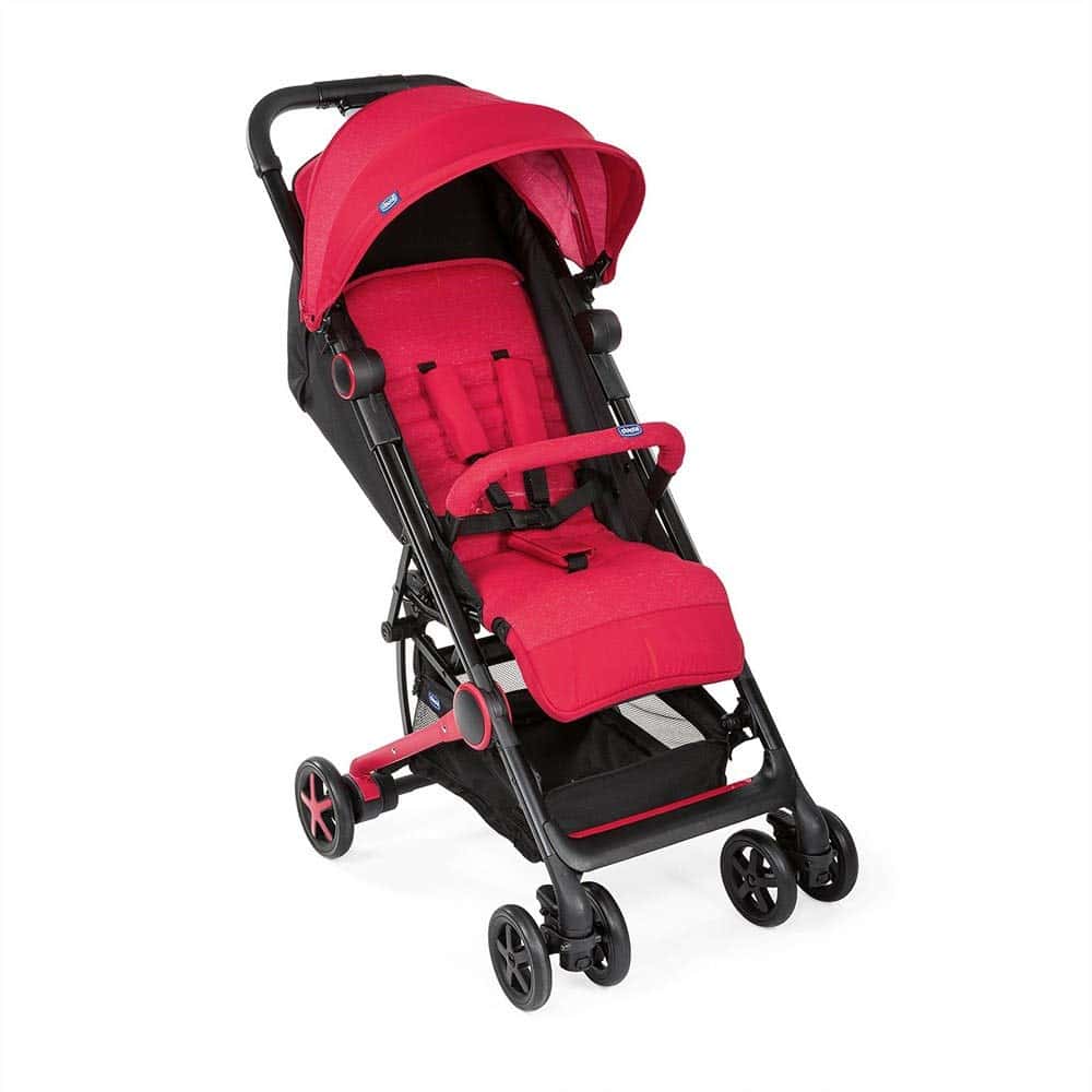 Chicco Miinimo 3 - Silla de paseo ultra compacta y ligera, solo 6 kg, color roja (Red Passion) Roja (Red Passion) Colección 2020