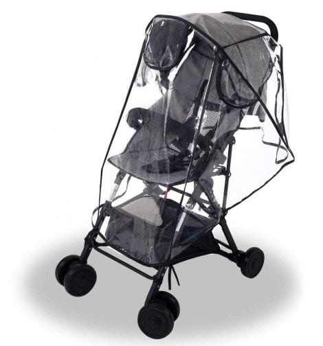 Wemk Burbuja Lluvia Universal, Protector de Lluvia para Silla de Paseo, con 3 Ventanas de Ventilación, Material de EVA, Transparente, sin Sustancias Nocivas, Tamaño Grande L (Paquete de 1)
Protector de lluvia universal Wemk Burbuja Lluvia, diseñado para sillas de paseo, con tres ventanas de ventilación. Hecho de material de EVA transparente, libre de sustancias dañinas. Disponible en tamaño grande L, viene en un paquete de una unidad.