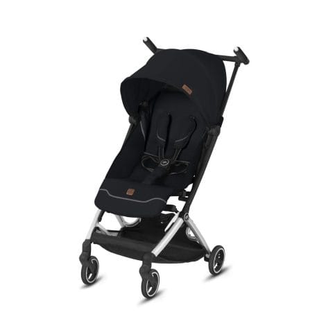 Silla de paseo Pockit+ All-City dorada gb, con capacidad de 0 a 22 kg, desde el nacimiento hasta aproximadamente los 4 años, de la colección Fashion en color Velvet Black.