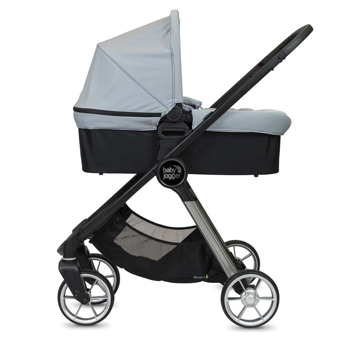 Baby Jogger Duo City Mini2 4 ruedas Slate  Cochecito + capazo  19600 g