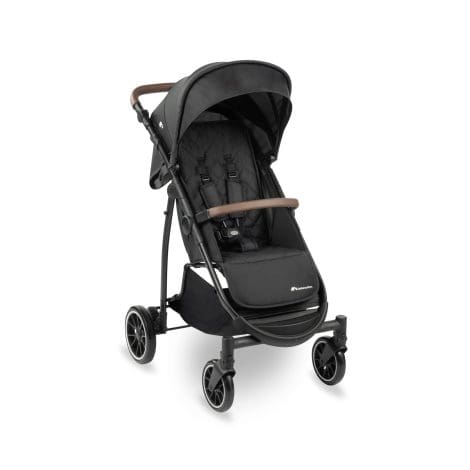 Silla de paseo Bebeconfort Ingenious, ligera y compacta, con reclinación y plegado, asiento amplio, barra de seguridad y cubrepiernas, apta para niños de 0 a 4 años hasta 22 kg, en color Negro.