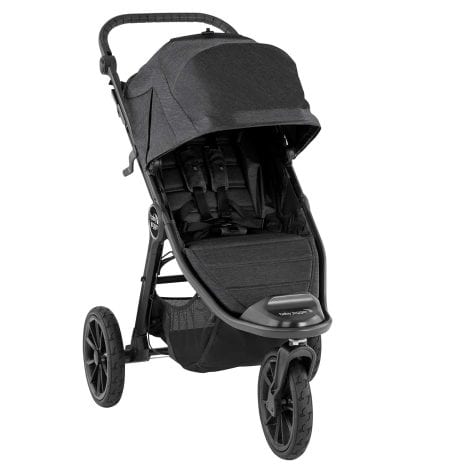 Baby Jogger Ciudad Elite 2 – Carrito de bebé todo terreno, fácil de doblar y transportar, en color gris oscuro.