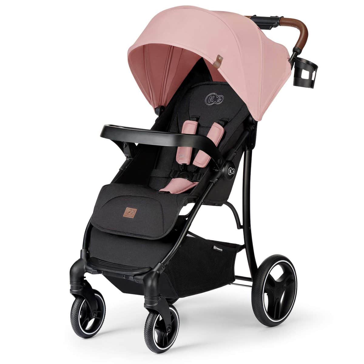 Kinderkraft Silla de Paseo Ligera CRUISER LX, Filtro de UPF50+, Impermeable, Suspensión, Rosa