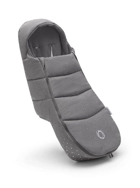 Bugaboo Saco para el Asiento, elemento necesario para el cochecito, resistente al agua y apto para todas las estaciones, cálido y transpirable en color gris melange.