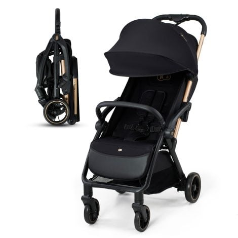 Kinderkraft APINO es una sillita de paseo para bebés que se pliega automáticamente y es muy ligera, con una carga máxima de 24 kg. Viene en color negro, es impermeable y se puede reclinar y tumbada para mayor comodidad del bebé.