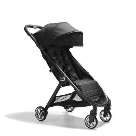 Cochecito de viaje Baby Jogger City Tour 2 | Ligero, plegable y compacto | Silla de paseo Pitch Black, 1 unidad (paquete de 1)