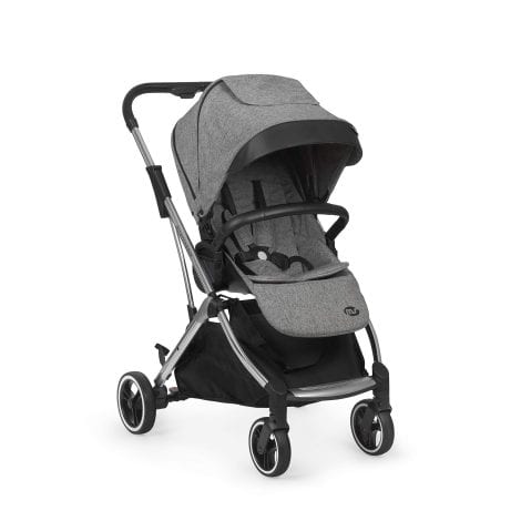 Innovaciones Ms 21414 – Montecarlo Big Stroller, Carriage, Extendable Canopy, Easy and Compact Folding, Unisex, Gray Stroller.