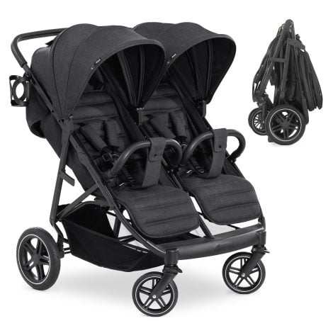 hauck UpTown Duo Carro Gemelar, Silla de Paseo Gemelar con Función Reclinable, Silla Paseo Gemelos Plegable, hasta 30 kg, Negro
Nombre del producto en español: Hauck UpTown Duo Carro Gemelar, Silla de Paseo Gemelar con Respaldo Ajustable, Silla de Paseo Gemelos Plegable, hasta 30 kg de Peso Máximo, Color Negro.